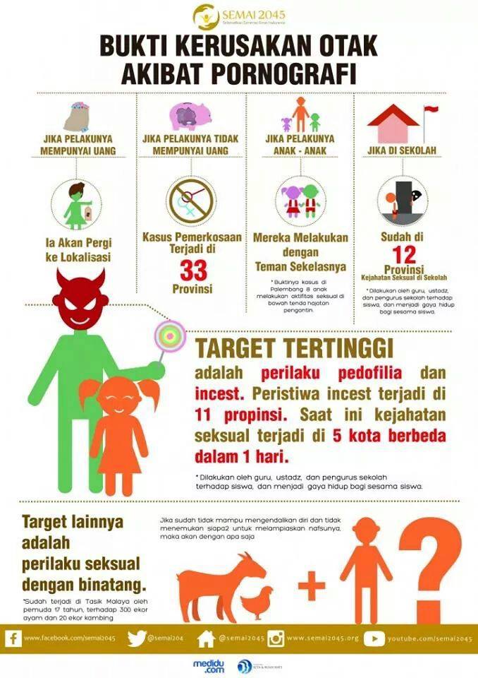 Kerusakan Otak Akibat Pornografi?Pemerintah atau masyarakat yang salah!