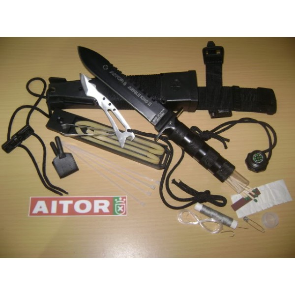 Aksesoris Airsoft, Teropong, Senter, Alat pertahanan diri, Shuriken, Kunai DLL