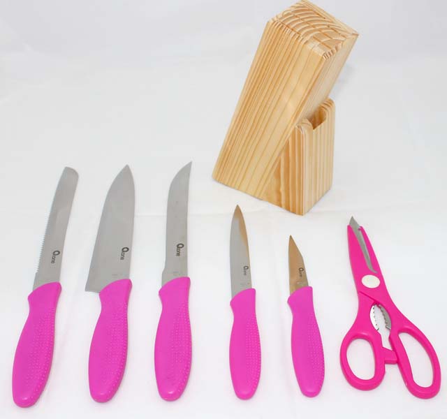 Pisau Set Oxone ox 961 , 1 set pisau dapur Lengkap Bahan Stainless Steel