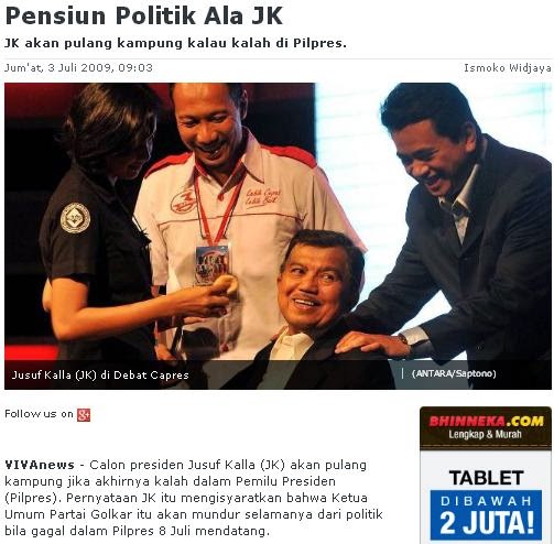 Pemimpin Baik Menepati Janjinya