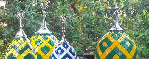 Pesan Kubah Masjid | kubah warna-warni enamel | Kubah Steenlist Steel