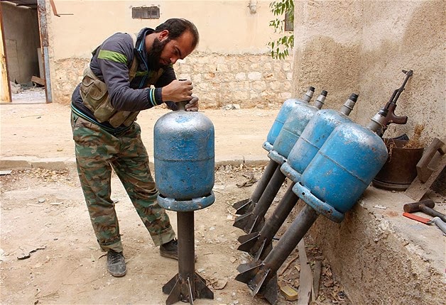 FOTO: Senjata-Senjata Menakjubkan Para Pejuang Suriah