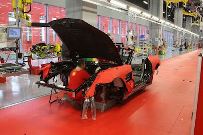 Langkah-Langkah Proses Pembuatan Mobil Ferrari