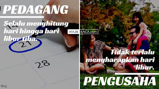 Apakah Anda tau Anda pedagang atau pengusaha? Cek Disini! 