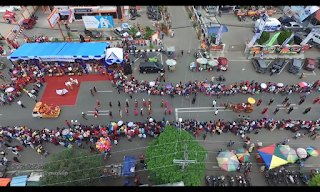Begini Indahnya Pawai dan Karnaval Dilihat Dari Drone