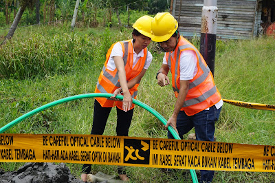 PT XL Bangun Infrastruktur Telekomunikasi FO Sepanjang 1000 KM di Kalimantan