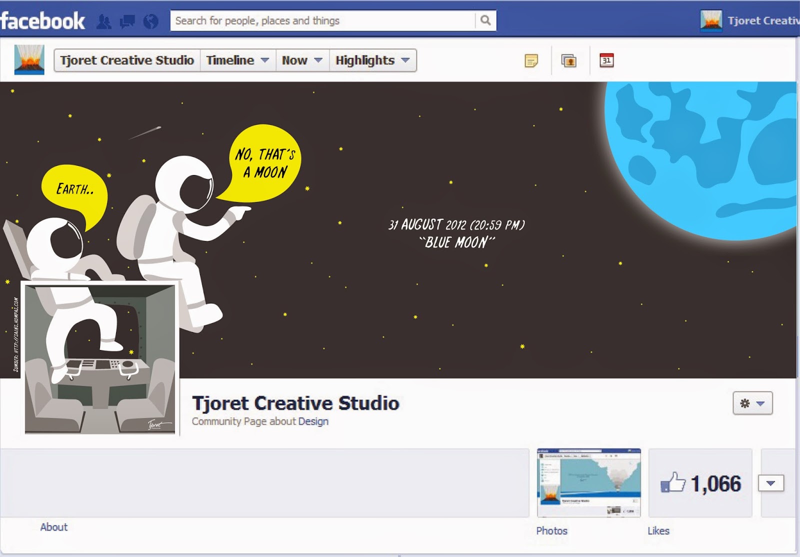 Cover Facebook Tjoret Creative Studio