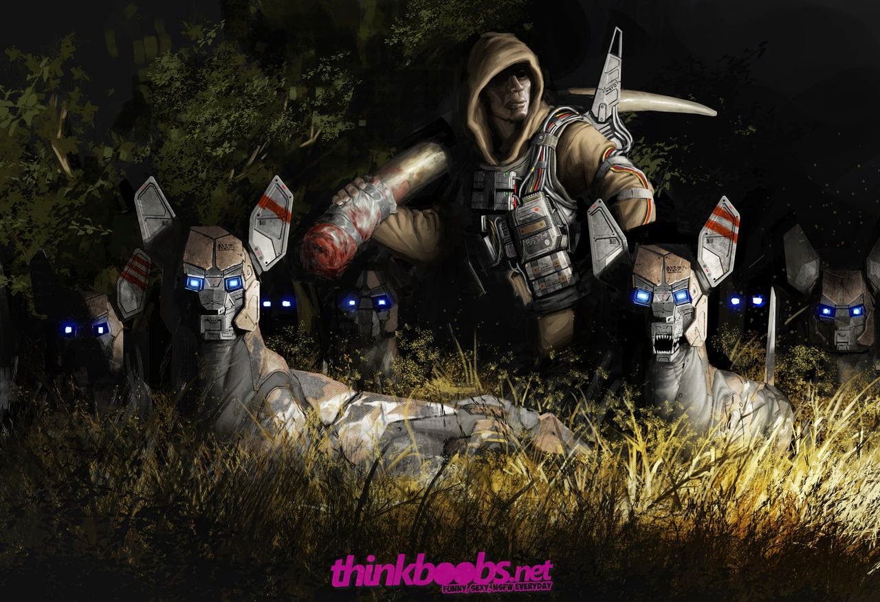 Keren Gan! Artwork Hewan versi Robotic