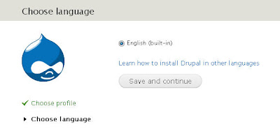 Instalasi Deupal -Step by Step menginstal Drupal