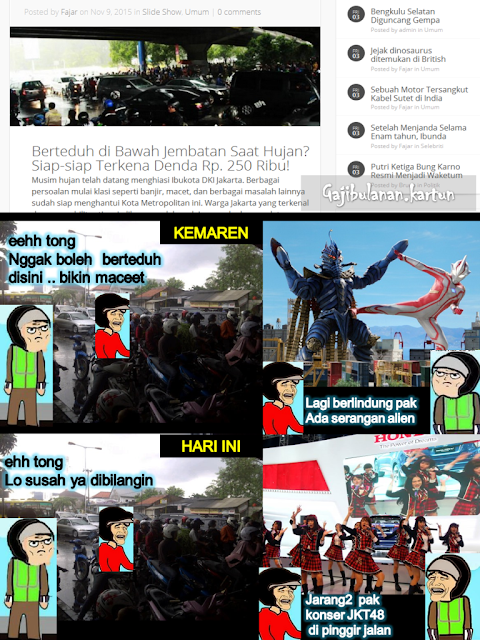 Tahukah kamu larangan berteduh di bawah jembatan adalah usulan orang ini :D