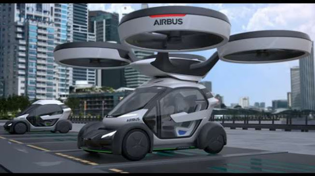 Pop Up Concept : Mobil Terbang Kolaborasi Airbus dan Italdesign
