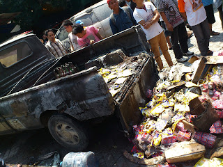 ledakan gas yang menguncang pasar muara karang 27 November 2012