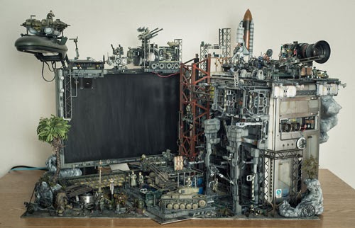 Diorama Perang Dunia Dalam Sebuah Komputer