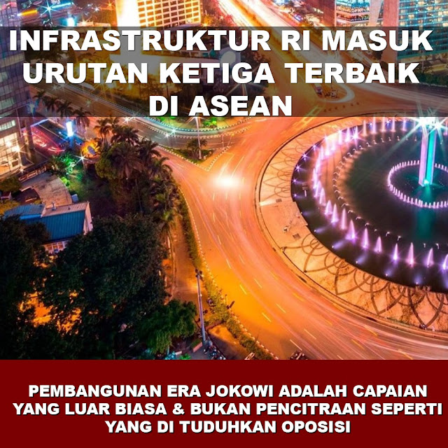 Infrastruktur Indonesia Masuk Urutan Ketiga Terbaik di ASEAN