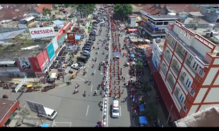 Begini Indahnya Pawai dan Karnaval Dilihat Dari Drone