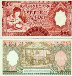 Kumpulan Gambar Uang 1000 Rupiah Dari 1958 Hingga Sekarang 