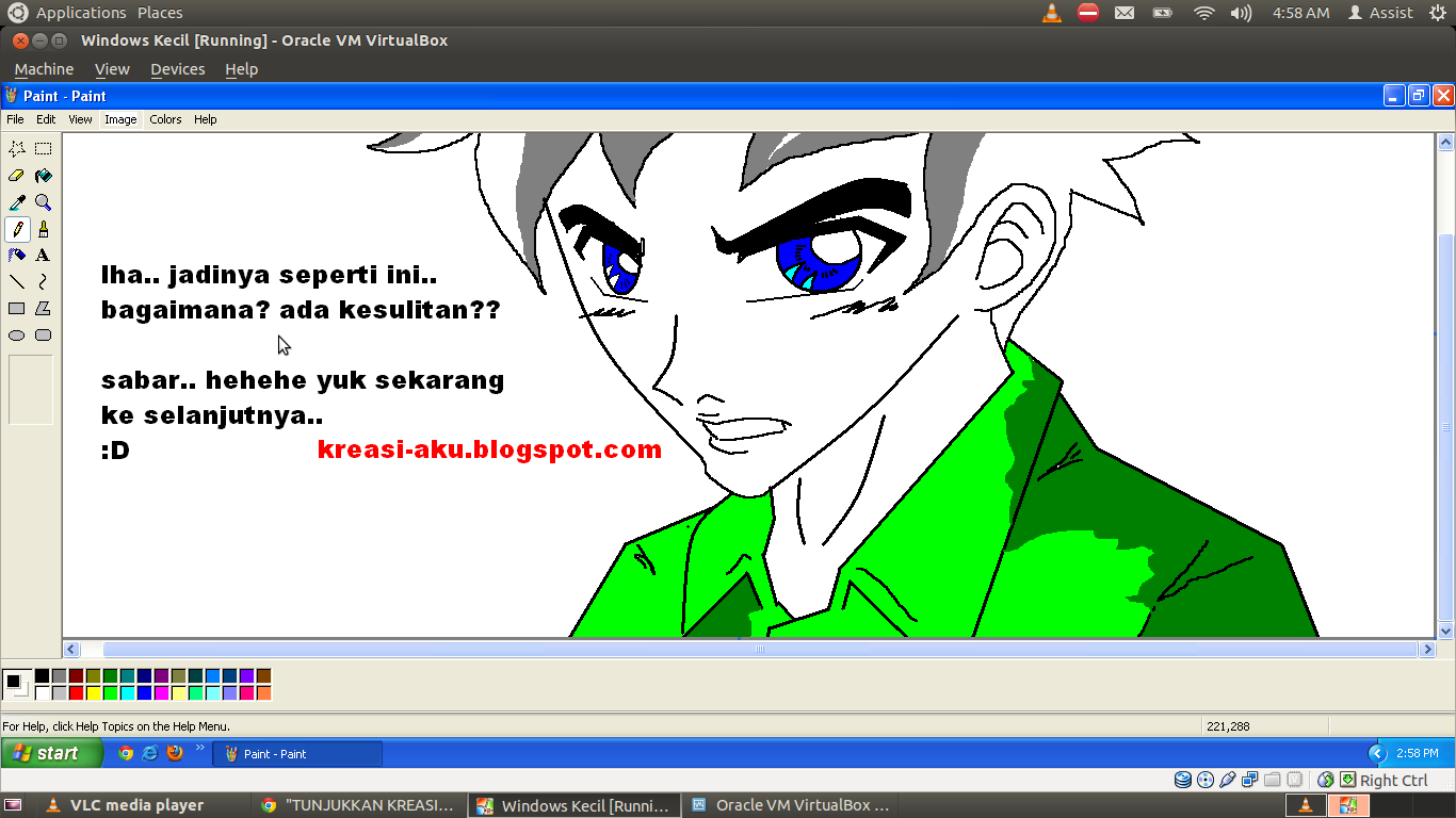 Ane Ajarin nih &quot;Membuat Karacter Sendiri &amp; Kata Mutiara&quot; by ms.Paint 