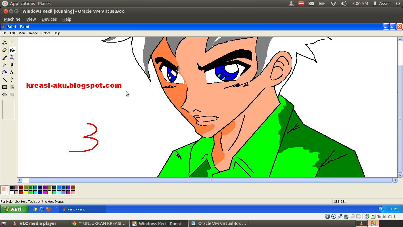 Ane Ajarin nih &quot;Membuat Karacter Sendiri &amp; Kata Mutiara&quot; by ms.Paint 
