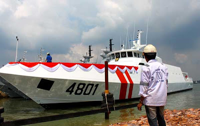 Bakorkamla Luncurkan Kapal Bintang Laut