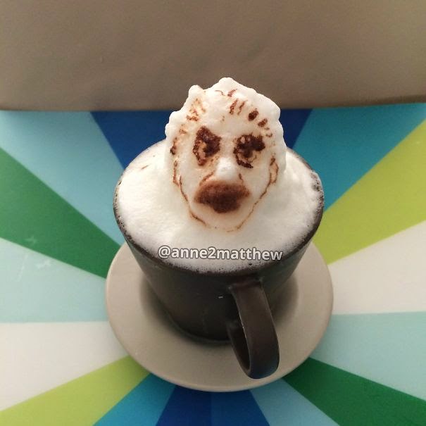 Kreasi 3D Latte Yang Menggiurkan