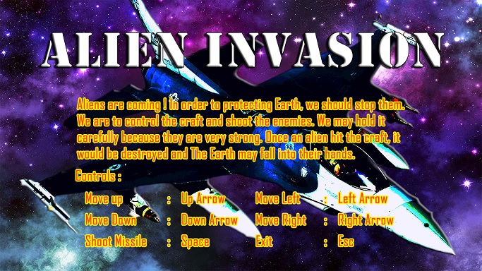 ALIEN INVASION, Game buatan ane gan :D