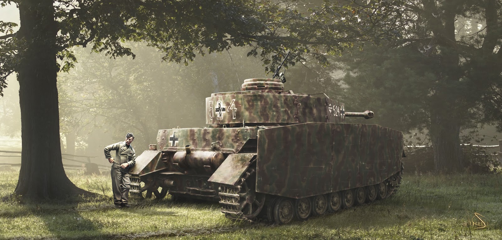 Armored Vehicle Nazi Jerman