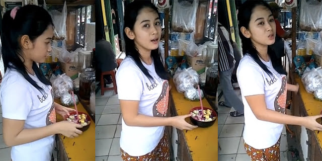 VIDEO - Netizen Di Hebohkan Dengan Gadis Cantik Penjual Es Campur