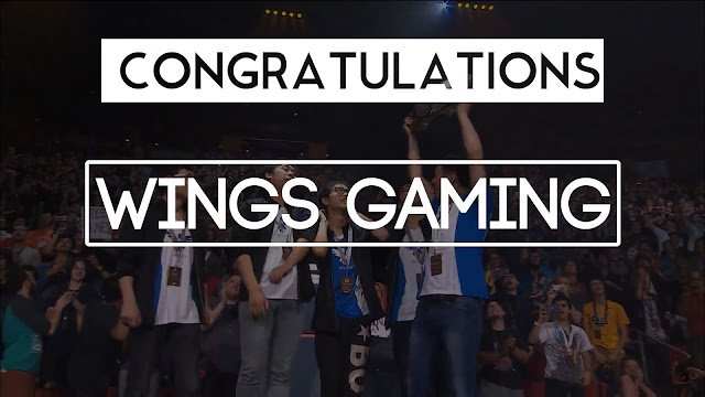 The International 2016 Dota 2 Chamionship (Wings Gaming Win)