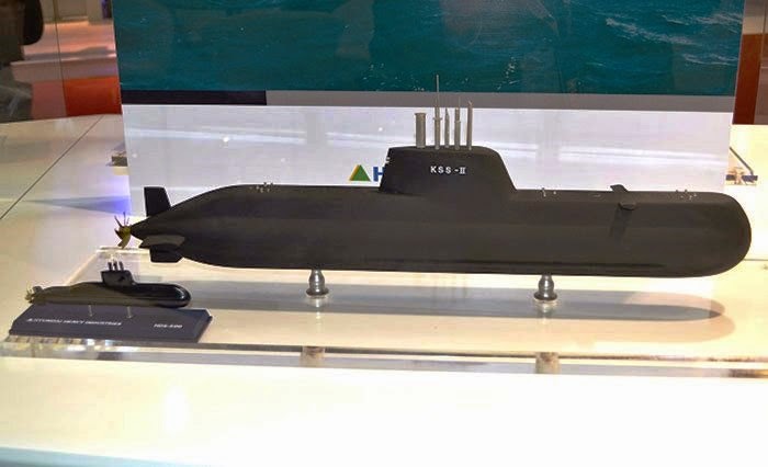 Hyundai Menawarkan Kapal Selam HDS-500RTN Kepada Thailand