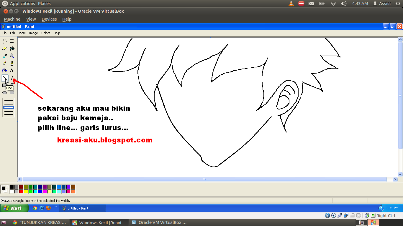 Ane Ajarin nih &quot;Membuat Karacter Sendiri &amp; Kata Mutiara&quot; by ms.Paint 