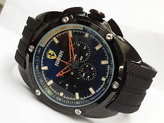 Terjual JAM TANGAN ROLEX, SWISS ARMY, TAG HEUER, FERRARI 