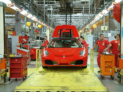 Langkah-Langkah Proses Pembuatan Mobil Ferrari