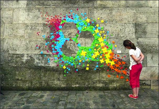 Nenek Ini Membuat &quot;Wall Art Street&quot; Paling Keren Di Dunia !!!