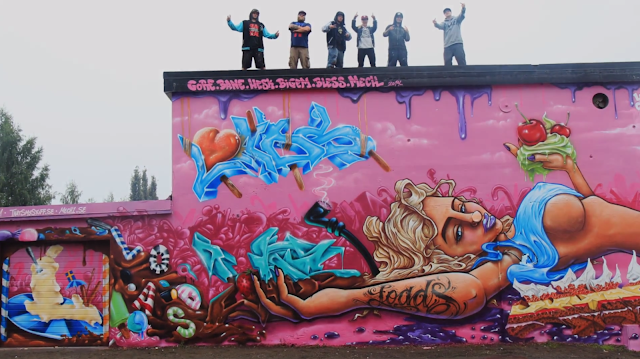 Kota Dengan Keindahan Graffiti Yang Mendunia ...kreatif tingkat tinggi Agan n sis