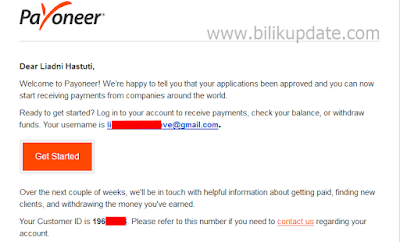 Mau Daftar Payoneer Dapat $25 Gratis ? Ikuti Caranya....