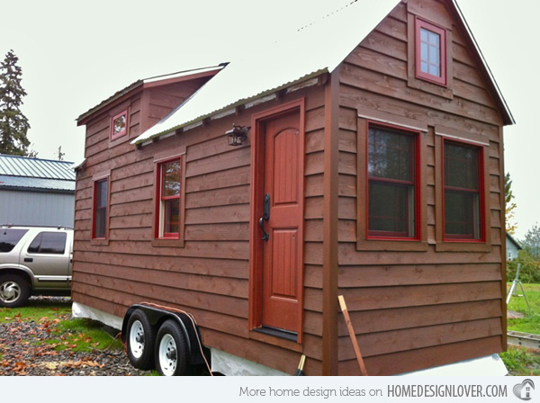 Rumah Mobil Mungil Modern,, kepikiran gk punya rumah portebel seperti ini
