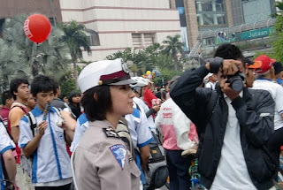 Ini kata polwan cantik Briptu Eka setelah menikah