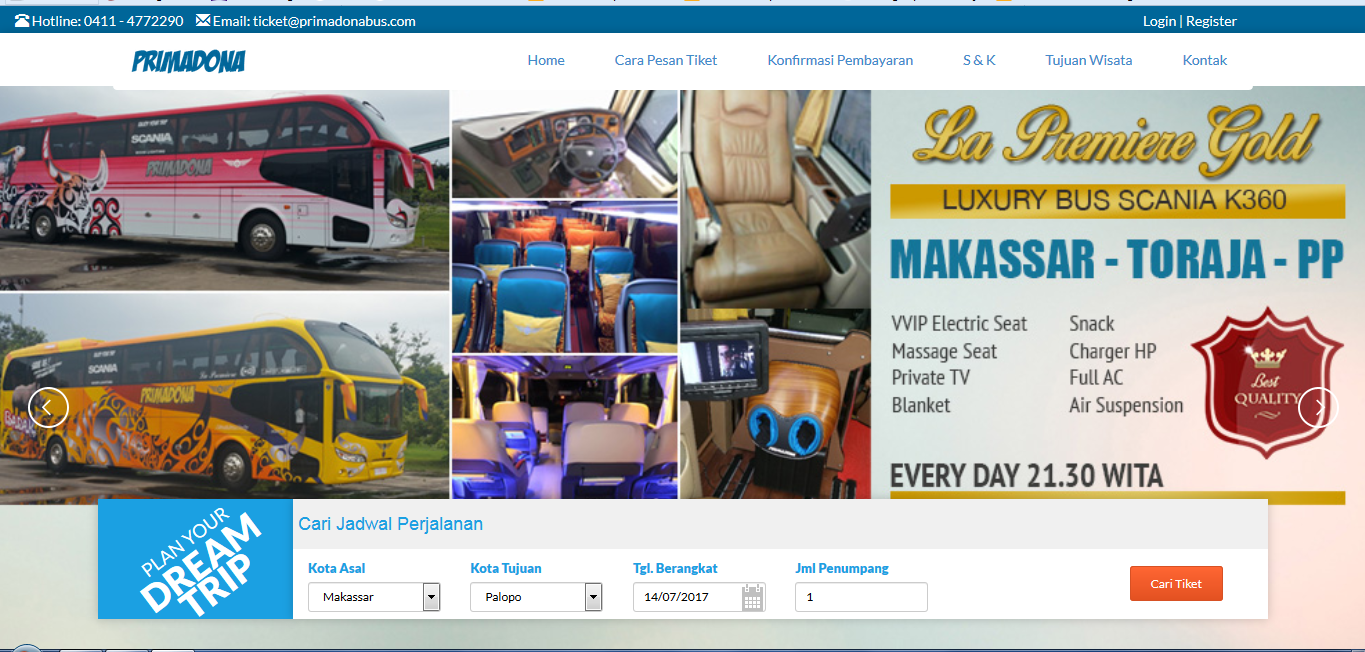 Inovasi Pemesanan Tiket Bus Online di Indonesia &#91;UPDATE&#93;