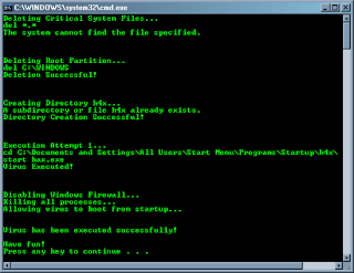 Cara Membuat Virus palsu yang bikin komputer mati (prank)