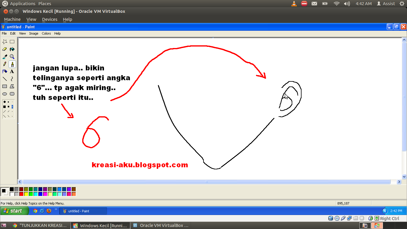Ane Ajarin nih &quot;Membuat Karacter Sendiri &amp; Kata Mutiara&quot; by ms.Paint 