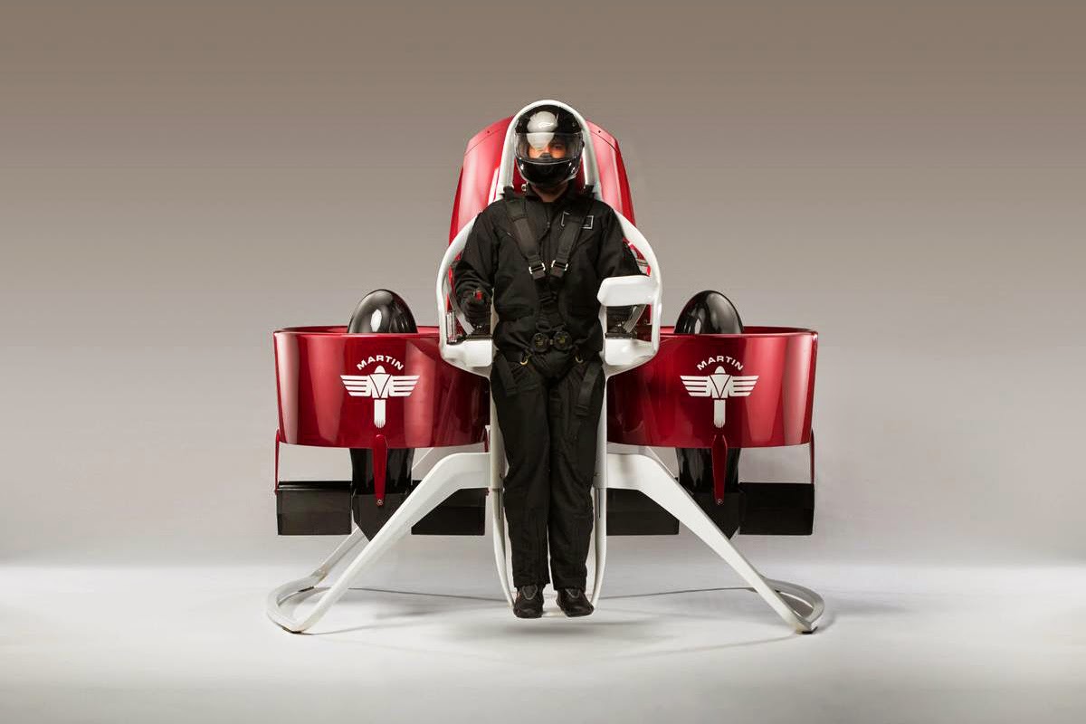 Terbang ala Superhero Menggunakan Martin jetpack