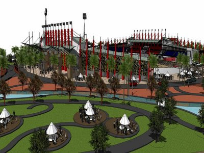 Konsep Stadion Sepakbola Megah Indonesia