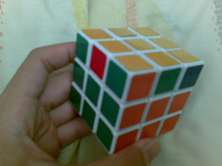 Belajar main Rubik 3 x 3 x 3