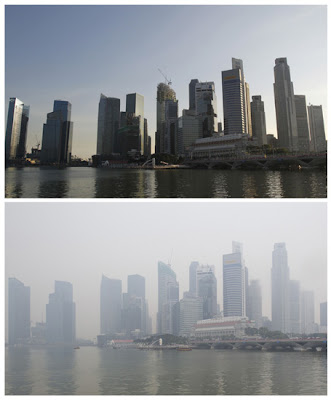 Tahun ini kabut asap Singapura paling buruk