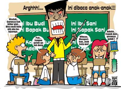 Hal Yang Ditakuti Saat Mengikuti Pelajaran Di Sekolah