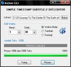subtitle anda tidak pas dengan film? cocokan dengan ini !!!