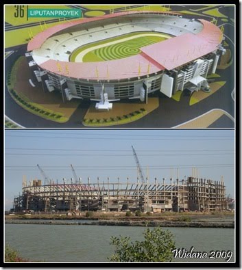Konsep Stadion Sepakbola Megah Indonesia