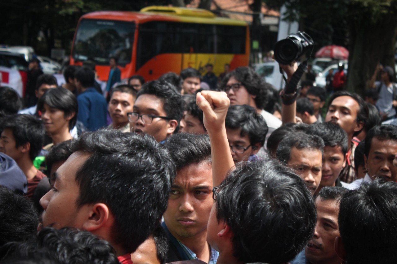 &#91;+foto&#93; Hindari Polemik, Jokowi Cuma 5 Menit di Aula ITB 