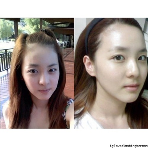 artis---artis-cewek-korea-tanpa-make-up-gan-asli-ada-yang-beda-jauh-banget-gan