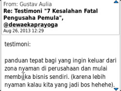 7 Kesalahan Fatal Pengusaha Pemula (7KFPP) karya Dewa Eka Prayoga